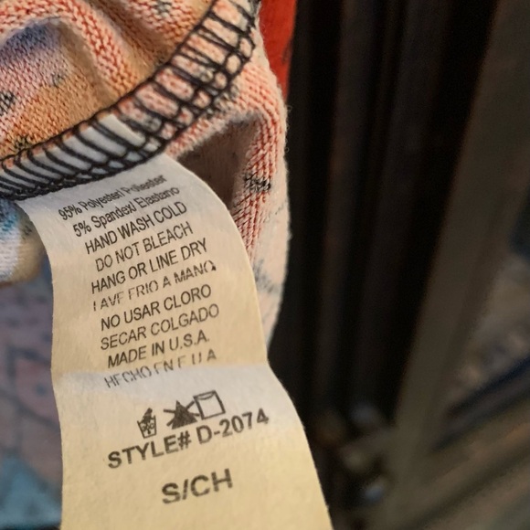 Multicolor Chevron Pattern Dress - Picture 6 of 9